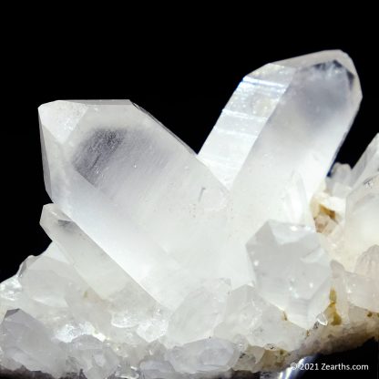 Quartz Japan-Law Twin with White Phantoms from Itremo, Madagascar