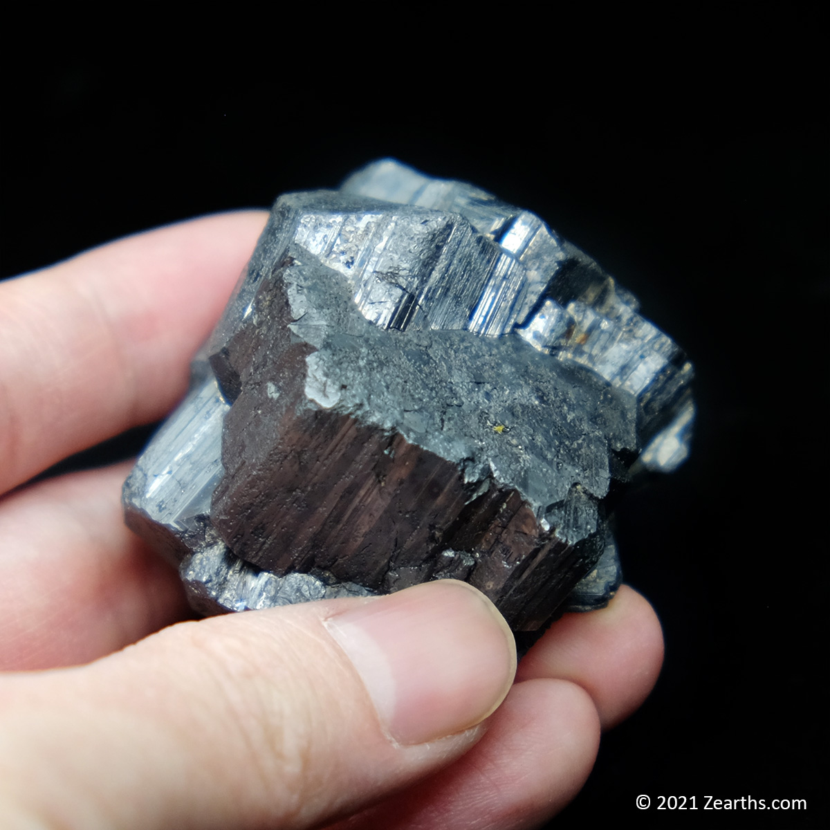 DSCF4827 Bournonite Crystals from Yaogangxian Mine, Hunan, China