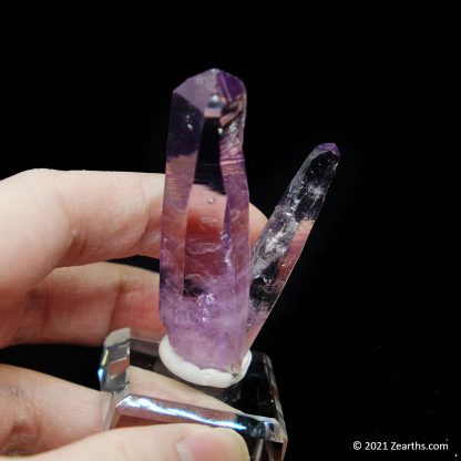 Muzo-habit Amethyst Crystal from Veracruz, Mexico