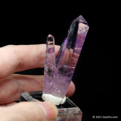 Muzo-habit Amethyst Crystal from Veracruz, Mexico