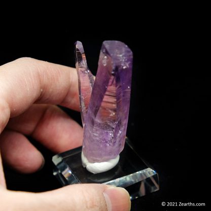 Muzo-habit Amethyst Crystal from Veracruz, Mexico