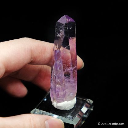 Muzo-habit Amethyst Crystal from Veracruz, Mexico