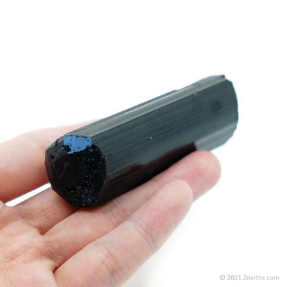 Double-Terminated Black Tourmaline var. Schorl on Star Mica from Skardu, Pakistan