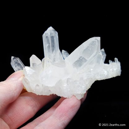 Quartz Japan-Law Twin on Matrix with White Phantoms from Itremo, Madagascar