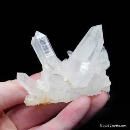 Quartz Japan-Law Twin on Matrix with White Phantoms from Itremo, Madagascar