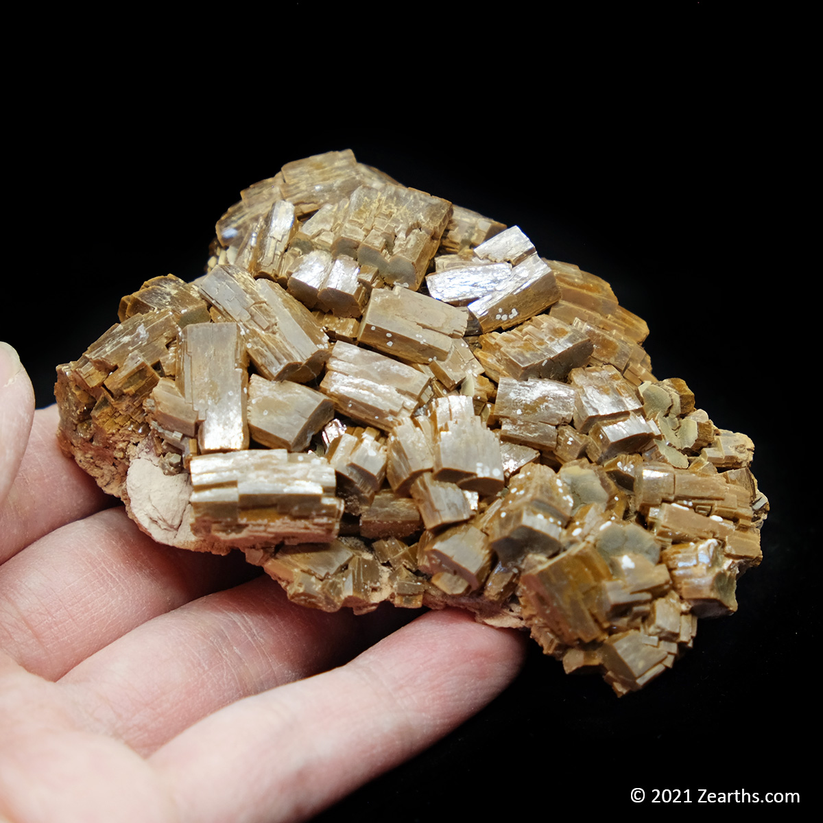 DSCF5708 Arsenic-bearing Vanadinite Crystals from Zelidja Mine, Morocco