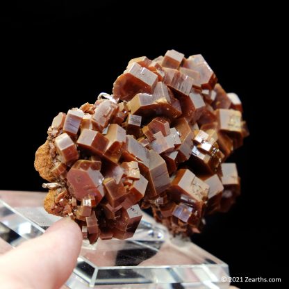 Large Vanadinite Crystals from ACF Mine, Mibladen, Morocco