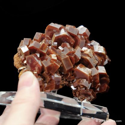 Large Vanadinite Crystals from ACF Mine, Mibladen, Morocco