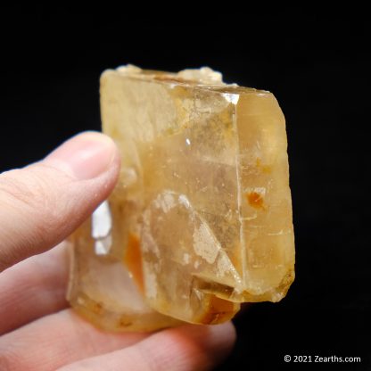 Golden Barite Crystals from Qinglong Co., Guizhou, China