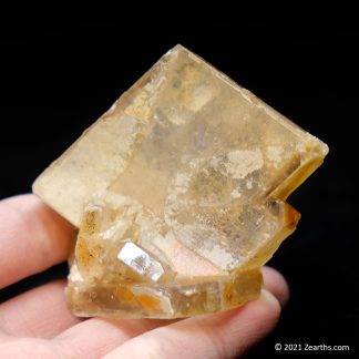 Golden Barite Crystals from Qinglong Co., Guizhou, China