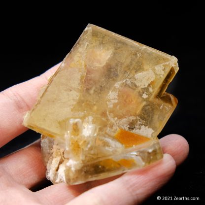 Golden Barite Crystals from Qinglong Co., Guizhou, China