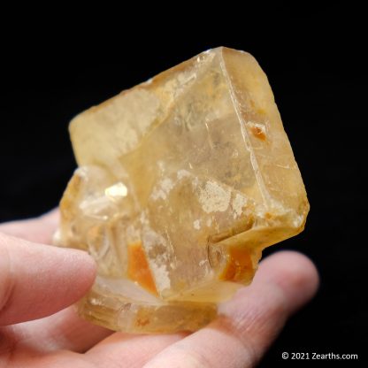 Golden Barite Crystals from Qinglong Co., Guizhou, China