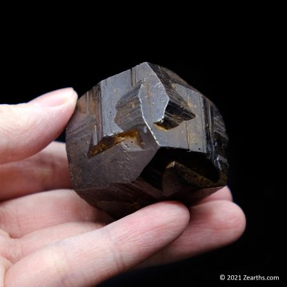 Pyrite "Iron-Cross" Twin from Gachala, Cundinamarca, Colombia