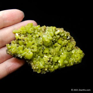 Green Pyromorphite Crystals from Daoping Mine, Guangxi, China