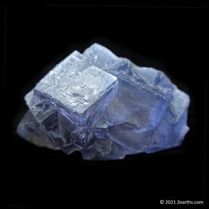 Blue Stepped Fluorite Cluster from Balochistan, Pakistan