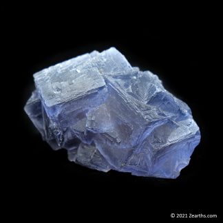 Blue Stepped Fluorite Cluster from Balochistan, Pakistan