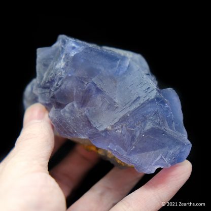 Blue Stepped Fluorite Cluster from Balochistan, Pakistan