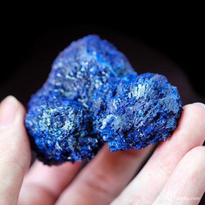 Azurite "Flower" Crystals from Shilu Mine, Yangchun Co., Guangdong, China