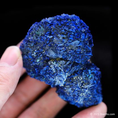 Azurite "Flower" Crystals from Shilu Mine, Yangchun Co., Guangdong, China