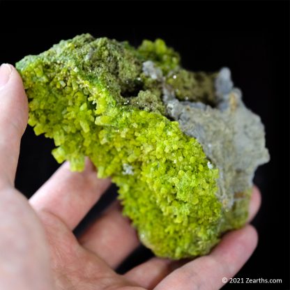 Extra Large Bright Green Pyromorphite Crystals from Daoping Mine, Guangxi, China