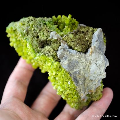 Extra Large Bright Green Pyromorphite Crystals from Daoping Mine, Guangxi, China