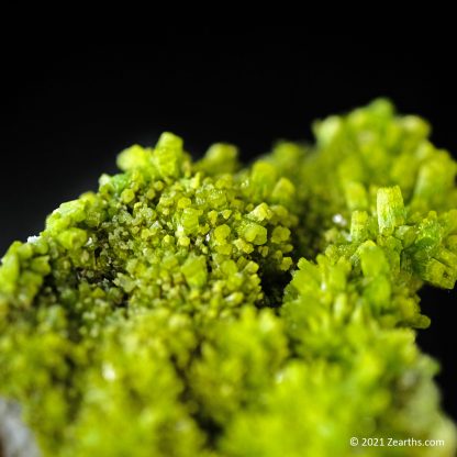 Extra Large Bright Green Pyromorphite Crystals from Daoping Mine, Guangxi, China