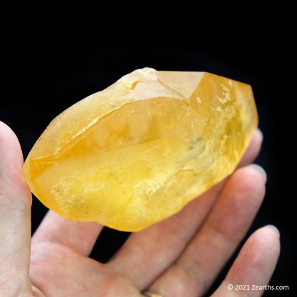 Bright Orange Calcite Twin Double-Terminated Crystal, Anhui, China