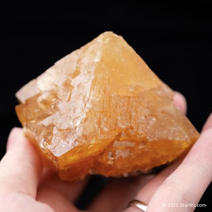 Extra Large Orange Scheelite Crystals from Mt. Xuebaoding, Sichuan, China