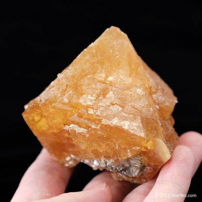 Extra Large Orange Scheelite Crystals from Mt. Xuebaoding, Sichuan, China