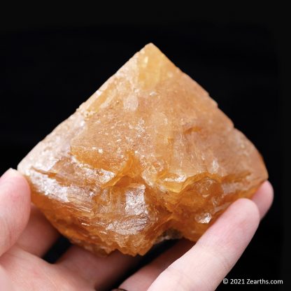 Extra Large Orange Scheelite Crystals from Mt. Xuebaoding, Sichuan, China