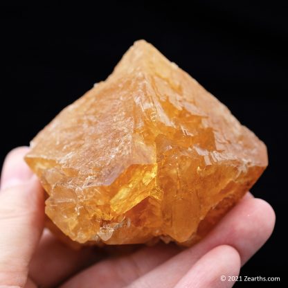Extra Large Orange Scheelite Crystals from Mt. Xuebaoding, Sichuan, China