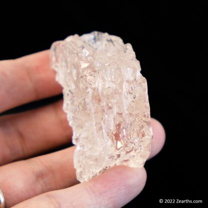 Etched Morganite Crystal from Minas Gerais, Brazil
