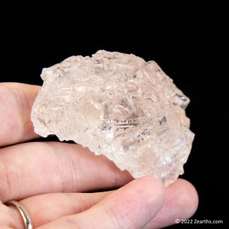 Etched Morganite Crystal from Minas Gerais, Brazil