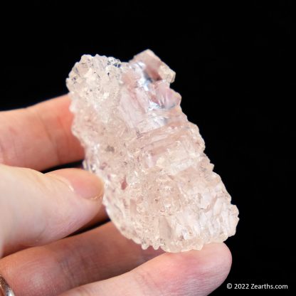 Etched Morganite Crystal from Minas Gerais, Brazil