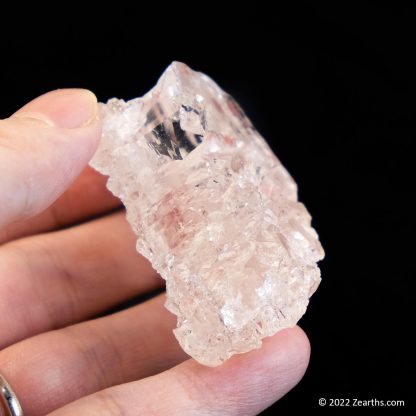 Etched Morganite Crystal from Minas Gerais, Brazil