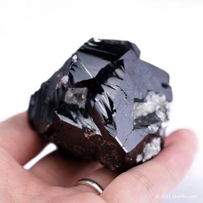 Huge Cassiterite Crystal with Muscovite from Mt. Xuebaoding, Sichuan, China
