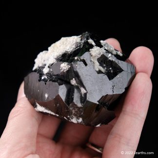 Huge Cassiterite Crystal with Muscovite from Mt. Xuebaoding, Sichuan, China