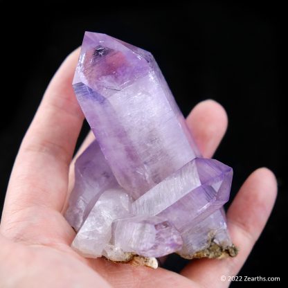 Cluster of Extra Large Amethyst Crystals from Veracruz, Mexico