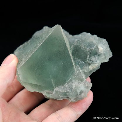Large Green Fluorite Octahedral Crystals from Xianghualing Mine, Hunan, China