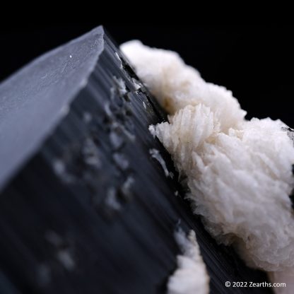 Huge Well-Terminated Black Tourmaline Schorl with Cleavelandite, Skardu, Pakistan