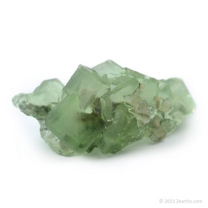 Huge Cluster of Cubic Green Fluorite Crystals from Xianghualing Mine, Hunan, China