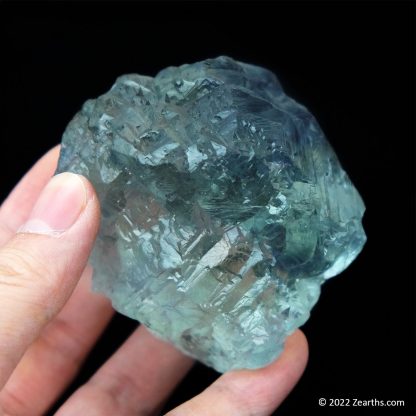 Fully Etched Blue Green Fluorite Crystal from Xiayang Mines, Quanzhou, Fujian, China