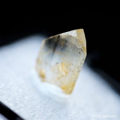 Well-Terminated Yellow Gem Euclase Crystal from Ouro Preto, Minas Gerais, Brazil