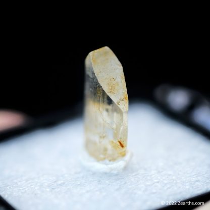 Well-Terminated Yellow Gem Euclase Crystal from Ouro Preto, Minas Gerais, Brazil