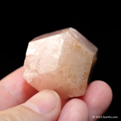 Raspberry Pink Garnet var. Grossular Dodecahedron Crystal from Sierra de las Cruces, Mexico