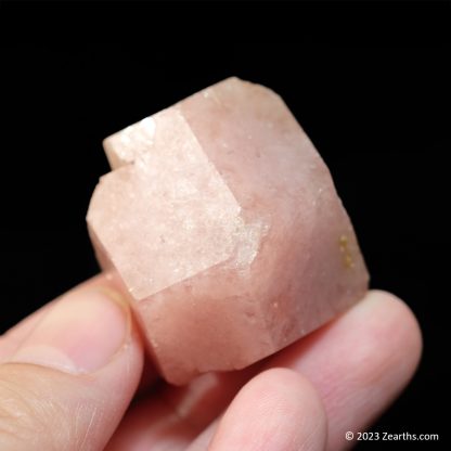 Raspberry Pink Garnet var. Grossular Dodecahedron Crystal from Sierra de las Cruces, Mexico