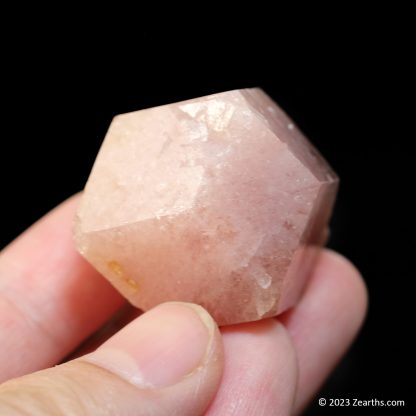 Raspberry Pink Garnet var. Grossular Dodecahedron Crystal from Sierra de las Cruces, Mexico