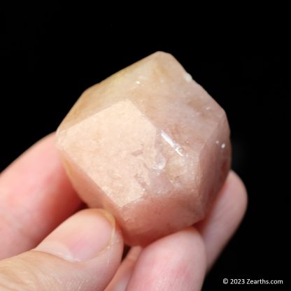 Raspberry Pink Garnet var. Grossular Dodecahedron Crystal from Sierra de las Cruces, Mexico