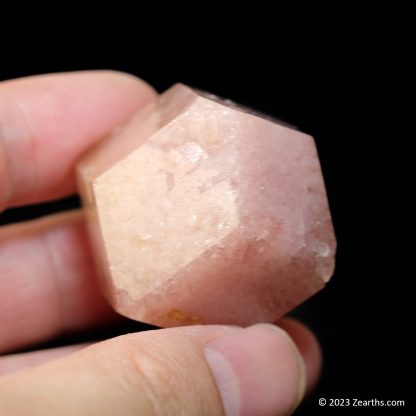 Raspberry Pink Garnet var. Grossular Dodecahedron Crystal from Sierra de las Cruces, Mexico