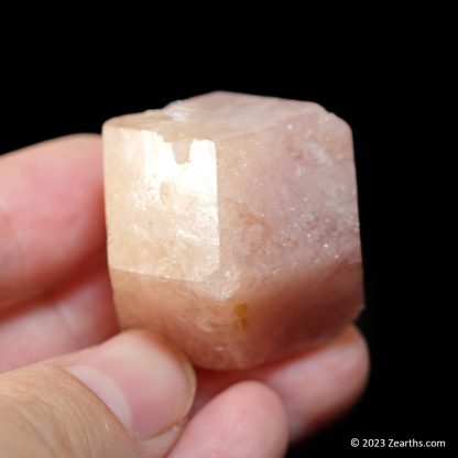 Raspberry Pink Garnet var. Grossular Dodecahedron Crystal from Sierra de las Cruces, Mexico